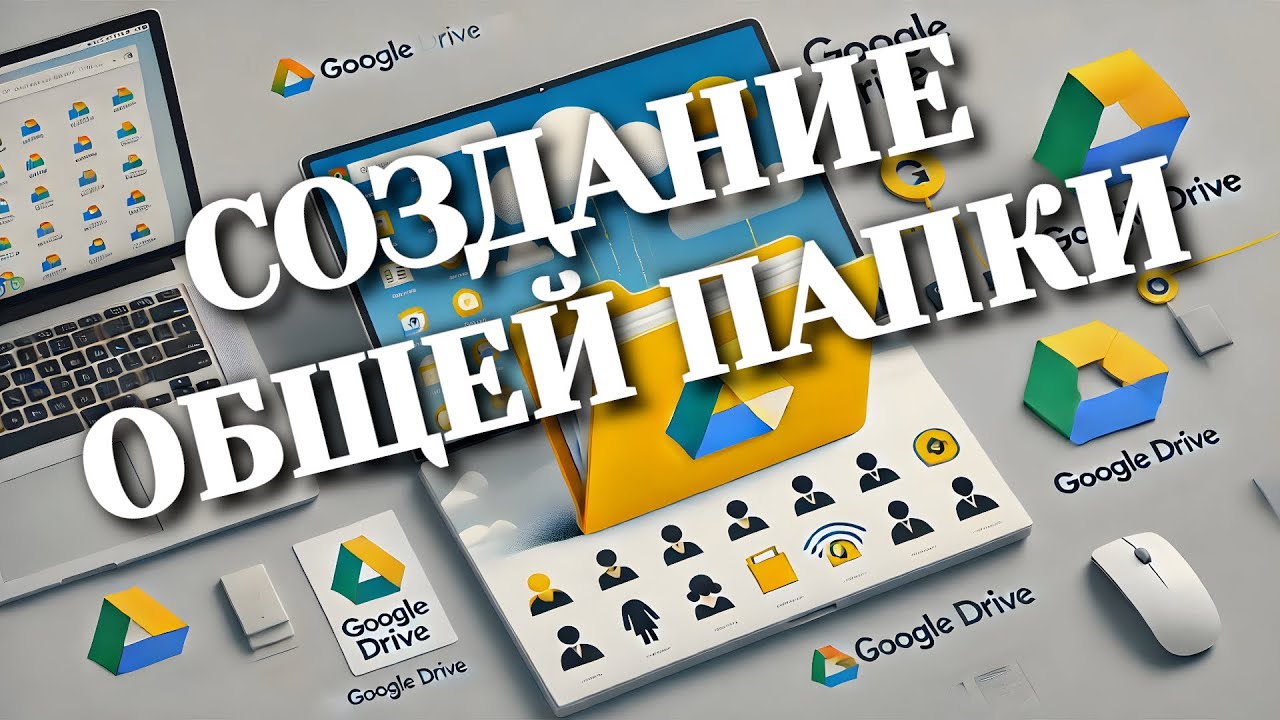 Как создать общую папку в Google Диске