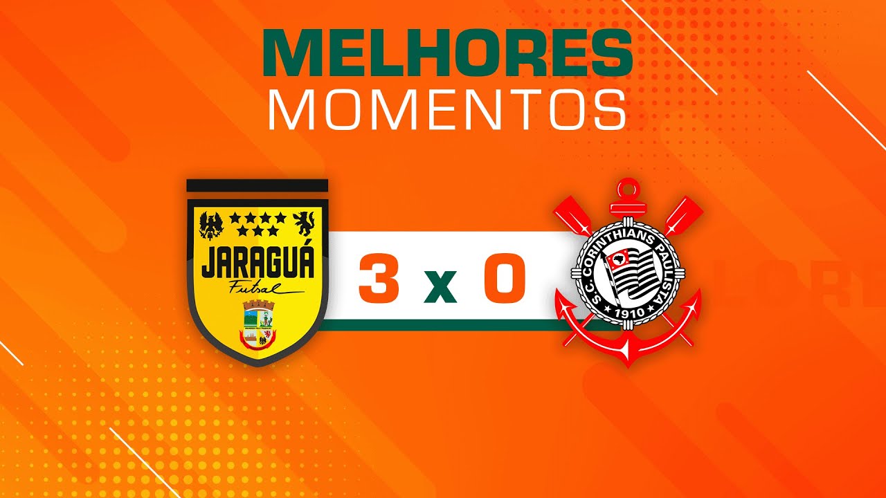 LNF 2025 - MELHORES MOMENTOS - JARAGUÁ 3 X 0 CORINTHIANS