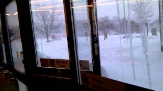 Mount prospect, ILLINOIS blizzard of Feb, 2012.
