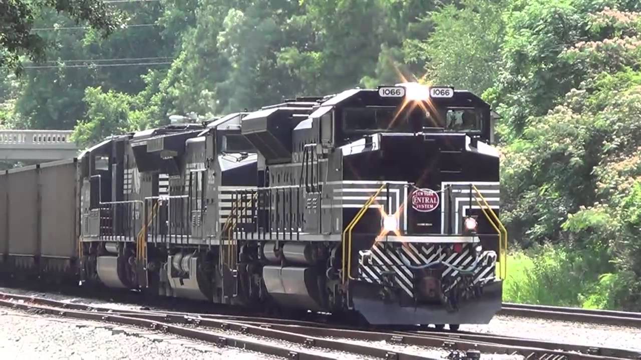 Norfolk Southern New York Central Heritage Unit 1066 Youtube