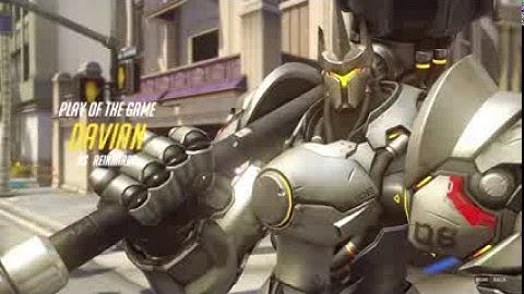 Overwatch: Reinhardt Team kill