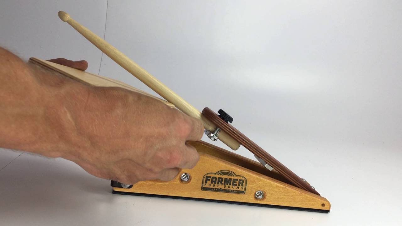 Farmer Foot Drums HiWoodBlock and LowWoodBlock YouTube