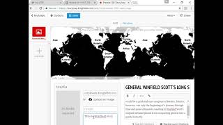 1301 tutorial Story Map Fall 2019