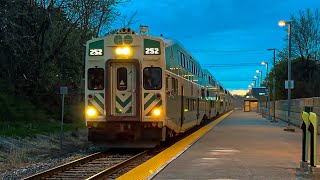Horn Show from Old Cab 252! E7436 Flies By Old Cummer with 252/602