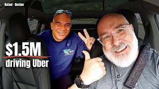 $1.5 Million Driving Uber (76,000 Trips) · Rafael · Boston