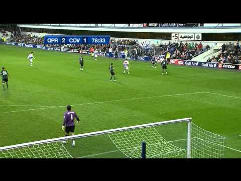 Wonderful Assist Adel Taarabt Goal Routledge QPR 2-1 Conventry