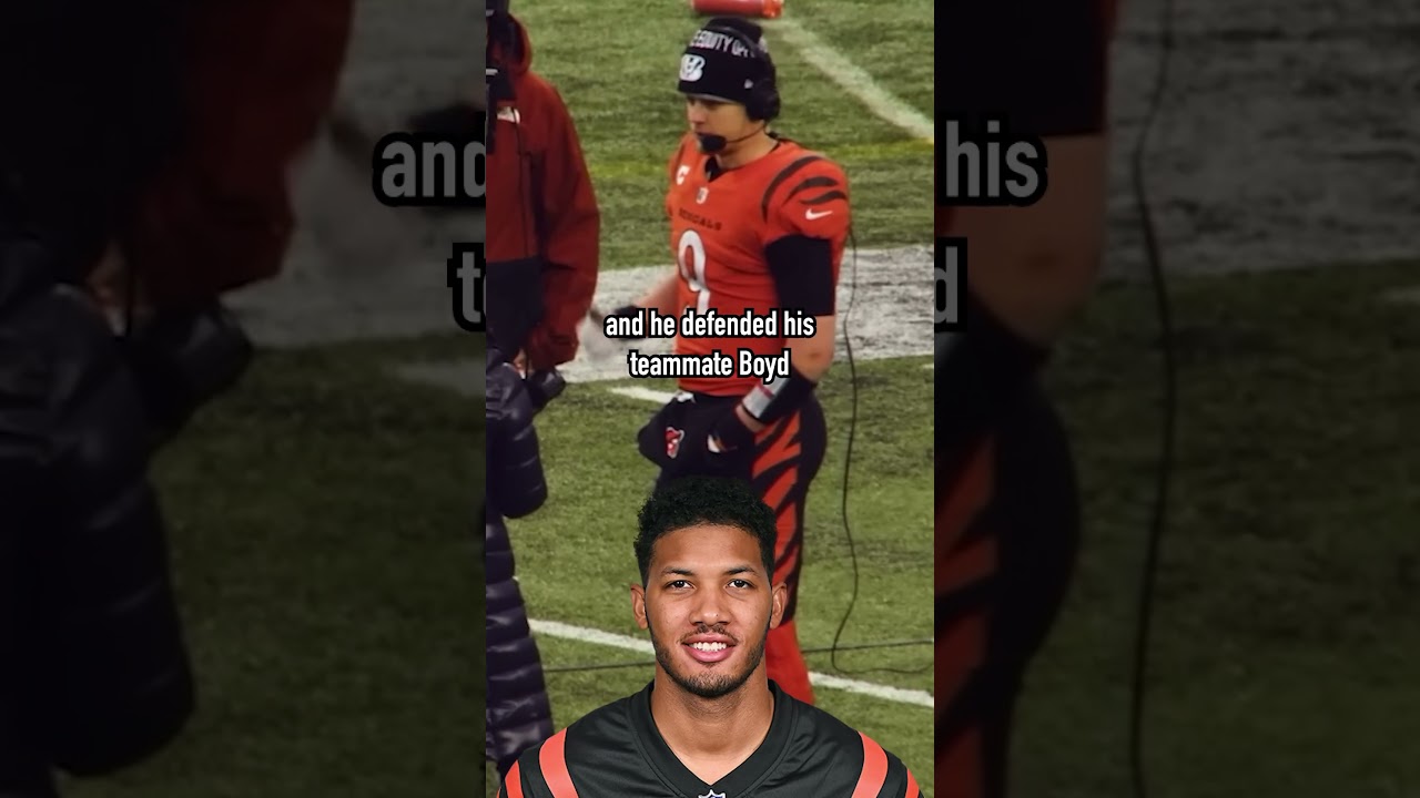 Joe Burrow Defends Tyler Boyd 🫡