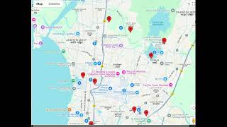 Example of Clustering of marker in @angular/google-maps library
