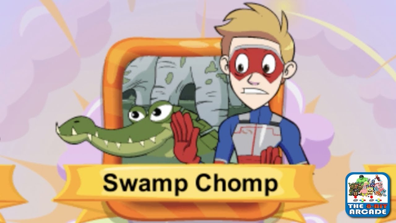 Henry Danger: Swamp Chomp - Make it Across the Croc-infested Swamp Safely (Nickelodeon Games)