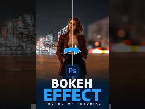 Create bokeh effect (blur background) in Photoshop