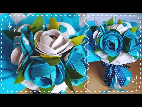 Mazzo di Fiori in Gomma Crepla Fai Da Te | Regalo Perfetto Per Ogni Occasione