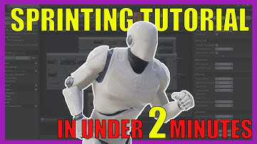 How To Make A SPRINT System In Under 2 Minutes! UE4 Tutorial