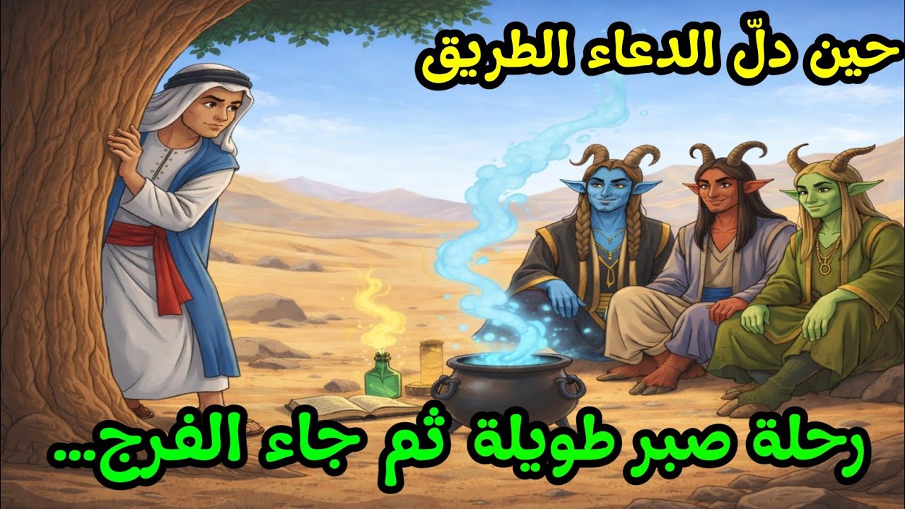 حين دلّ الدعاء الطريق — قصة صبر ورحلة ونجاة