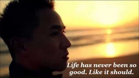 Live It Up - Jason Chen Lyrics On Screen