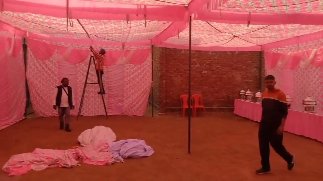 Four ceiling pandal|white ceiling pandal design| SANDHU' & ART