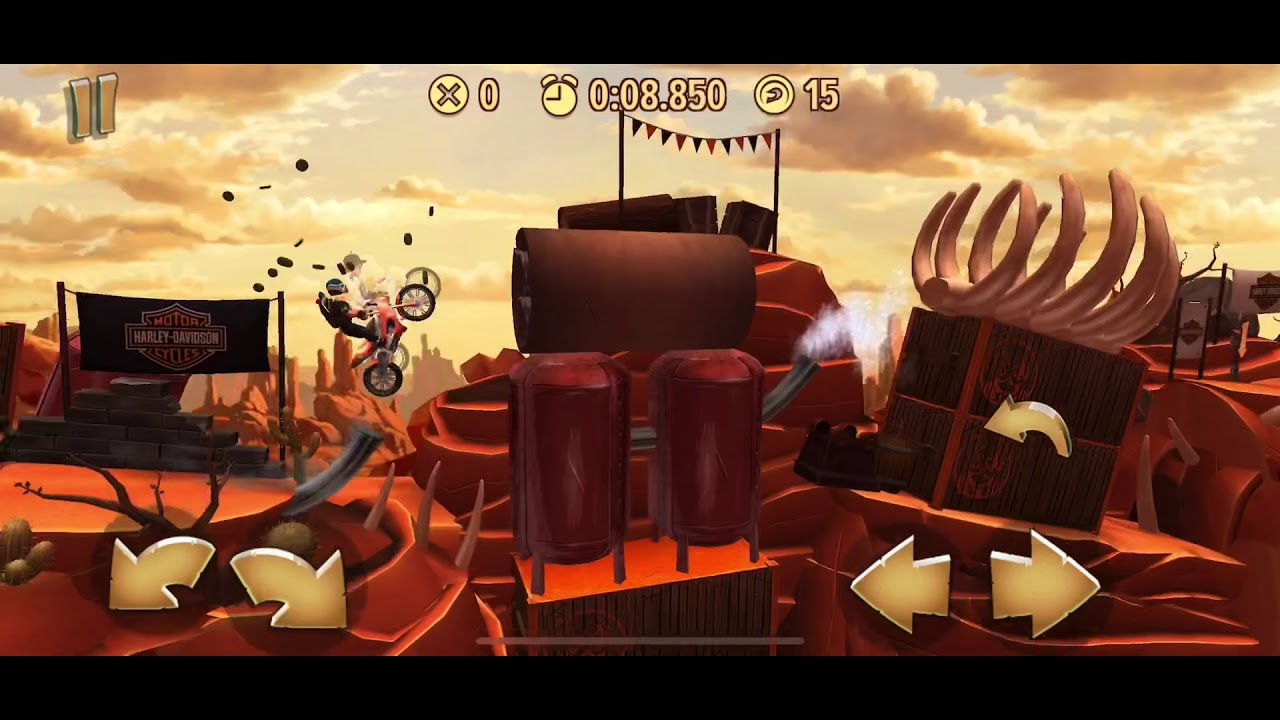 Trials Frontier - Doom Race - Agent World Record - 17.575 - YouTube
