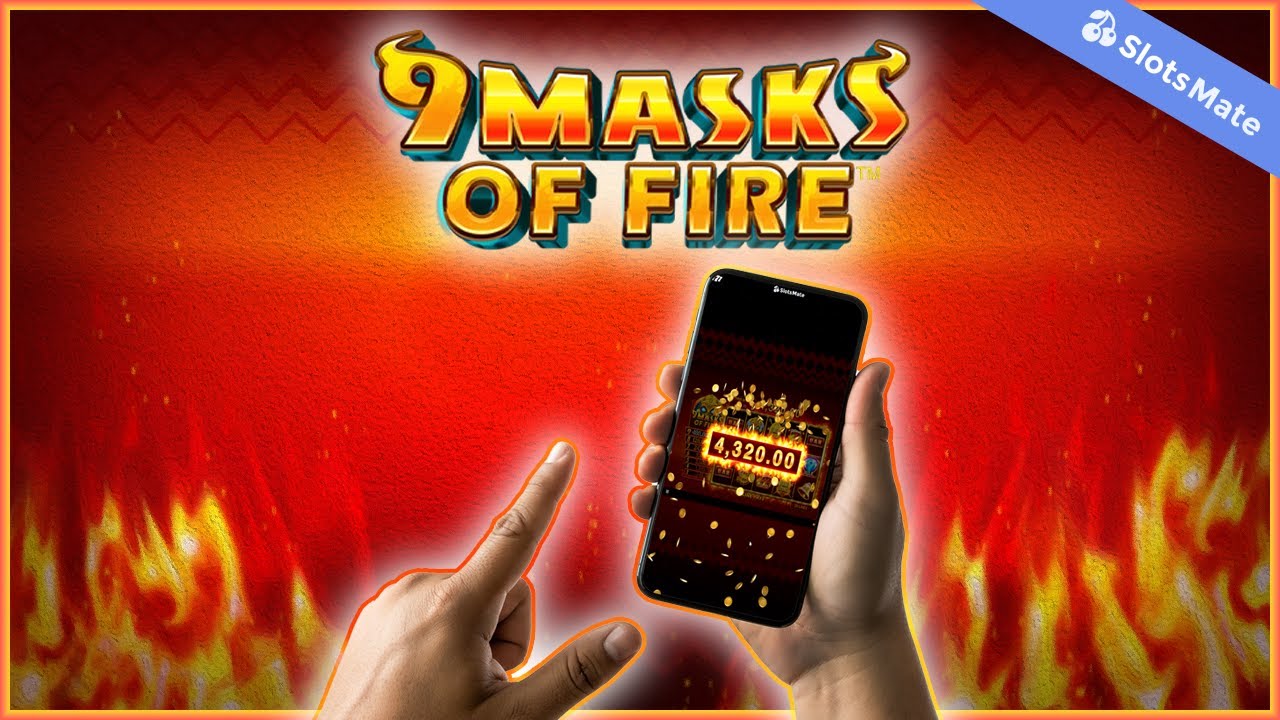 9 Masks Of Fire Slot by Gameburger Studios (Mobile View)