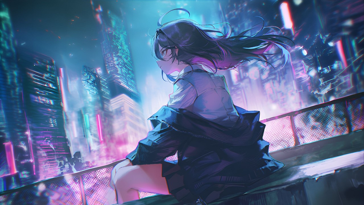 🌃 "무너져도 괜찮아, 그게 너의 모양이니까" | 「Ruins Rise」 - KRAVÆUX [Lo-fi Chillwave]