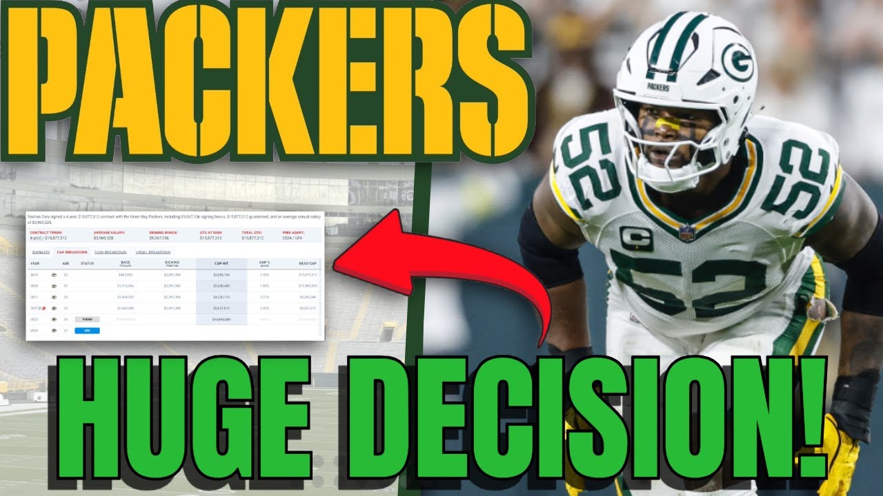 Rashan Gary's $28 Million Problem: Cut or Restructure?!