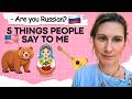 Russian girl reacts to weird questions Americans ask | 16 Years in USA