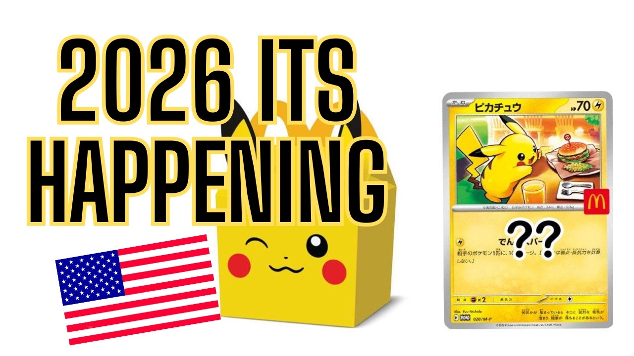 McDonalds PIKACHU CONFIRMED! Pokemon 30th Anniversary news inform #pokemon  #pokemon
