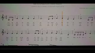 Bugle Calls Are Ringing Out ALTO 3 STANZAS (Vibraphone)