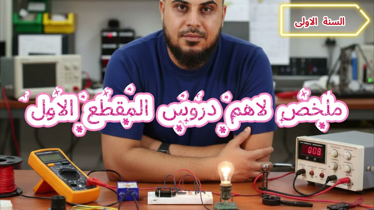 ملخص لدرس الدارة الكهربائية