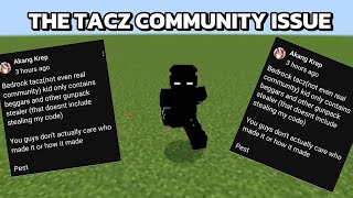 The Tacz Community Issue Explained | bedrock edition Minecraft pe | Nathz Mc