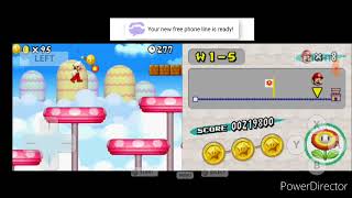 New Super Mario Bros DS - World 1 Walkthrough Part 2