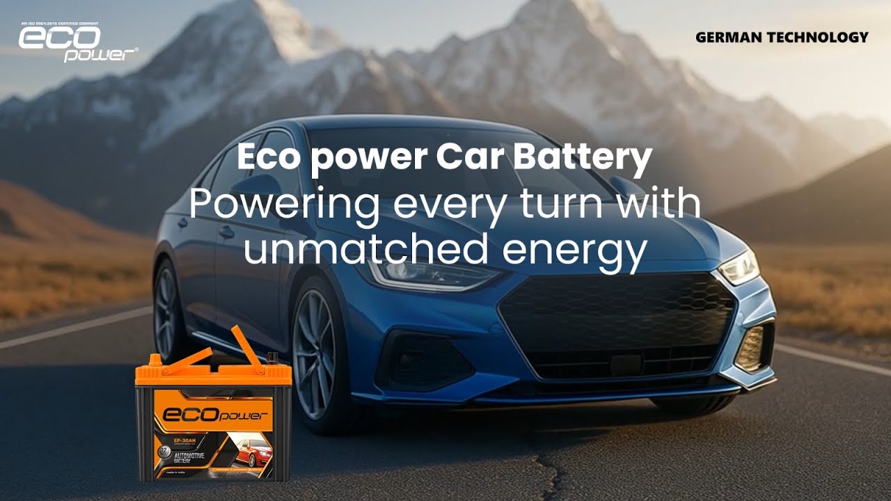 Eco Power Car Battery – Reliable Power for Every Ride 
