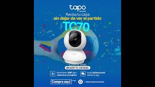 TP-Link Tapo TC70 Cámara para el hogar Full HD con detección de movimiento | Vigila tu casa