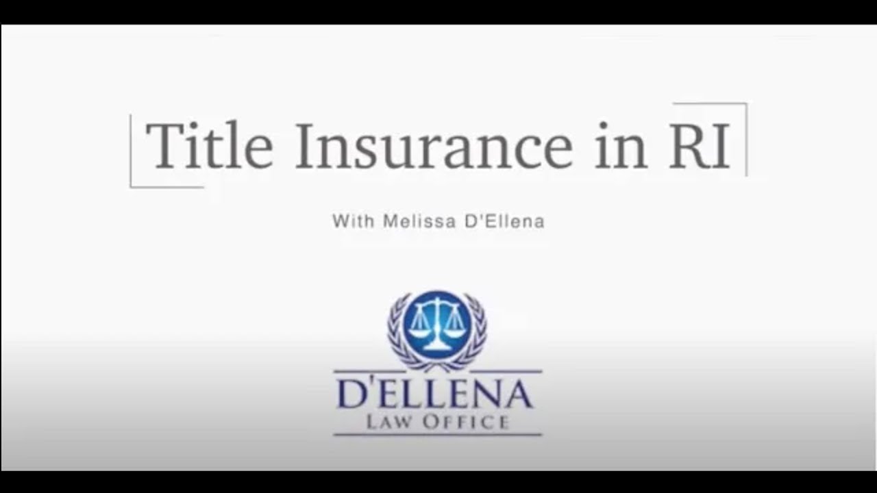 Title Insurance in Rhode Island