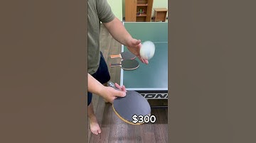 Ping pong / table tennis paddless difference