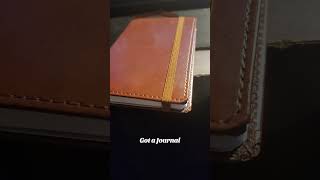 Might do some journalizing or journalism. Maybe even some journalization