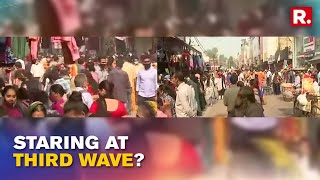 Large Crowd Throngs Markets In National Capital Delhi, Covid Norms Flouted