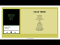 [playlist] EXILE TRIBE songs of 2025 (Q4: October-December)