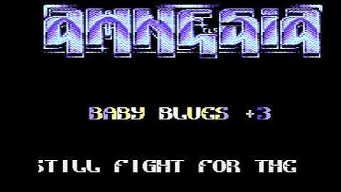 C64 Intro: Amnesia Intro 1992