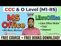 CCC / O Level M1-R5 LibreOffice Class 1 | LibreOffice Kya Hai? Free Books Kaise Download Kare