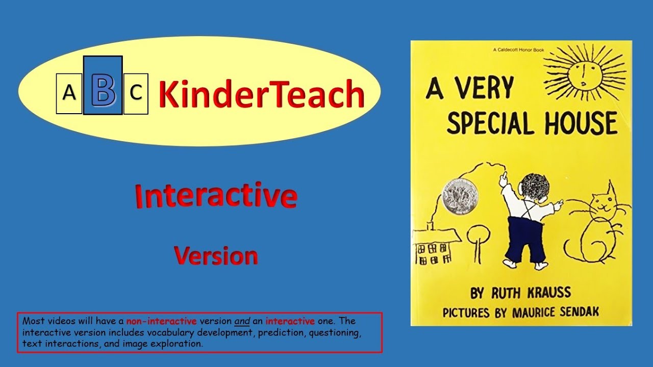 A Very Special House - Interactive Read Aloud - YouTube
