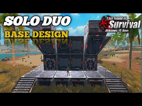 😱 Best SOLO/DUO Base Design in Last Island 🏝️| Must Build Before Wipe # ...