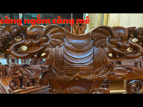 Video Cực phẩm Minh Quốc Voi gỗ Hương Đỏ Lào bao người ước... - youtube