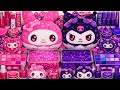 Pink vs Purple Slime Mixing Makeup,Parts Into Slime! Satisfying Slime Video ASMR