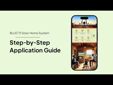 7 Steps to Activate Your BLUETTI Solar Home System
