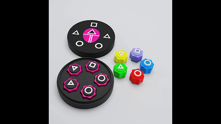 Squid Game 2 Gonggi – 3D Printable Game Set #squidgame2 #squidgame #gonggi #3dprinted