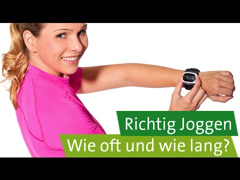 Joggen für Anfänger – Wie oft und wie lang? - YouTube