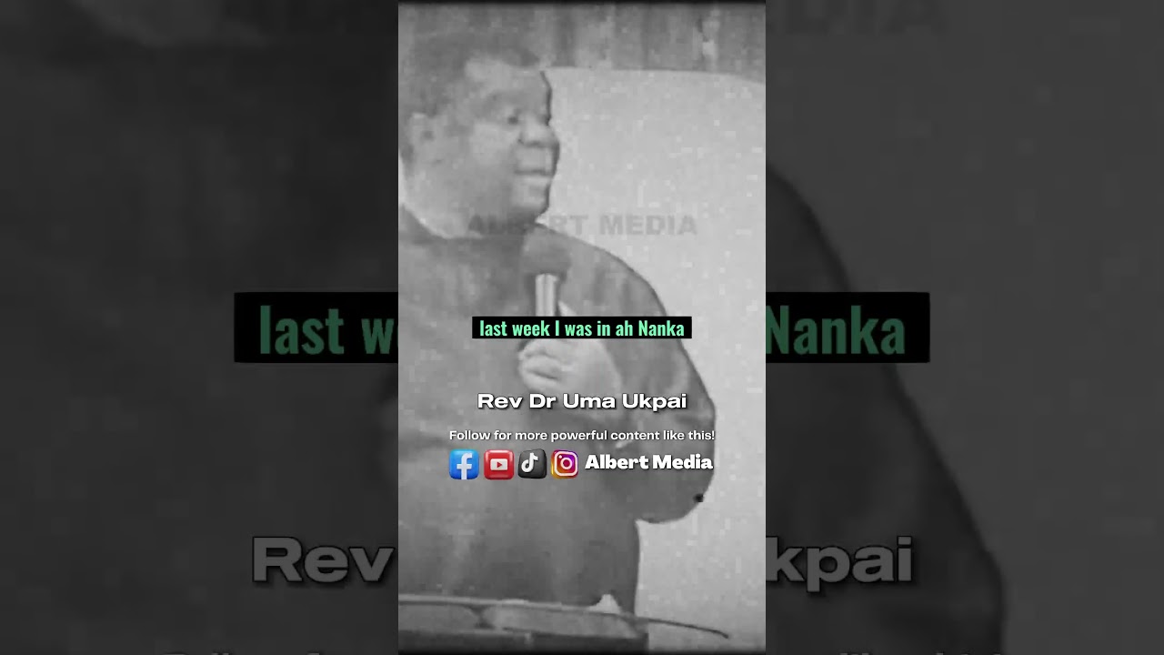 ПОЧЕМУ Я ВСЕГДА ПУТЕШЕСТВУЮ - Преподобный доктор Ума Укпай 