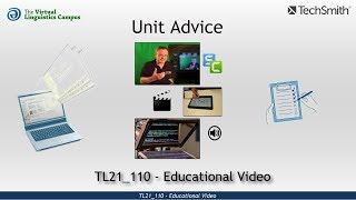 TL21_110 - Unit Advice (Educational Video)