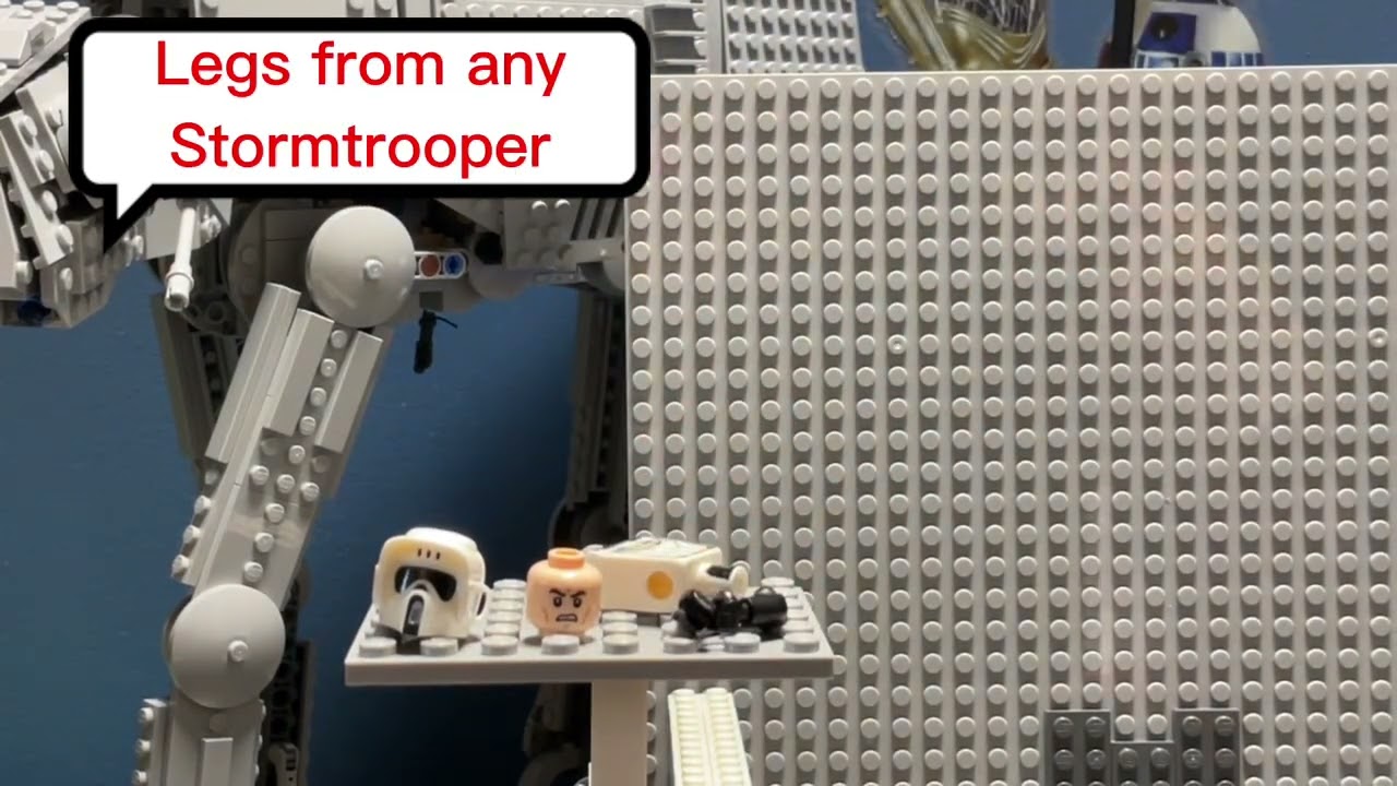 How to make a custom LEGO Star Wars Republic/ Imperial jump trooper! Please watch!