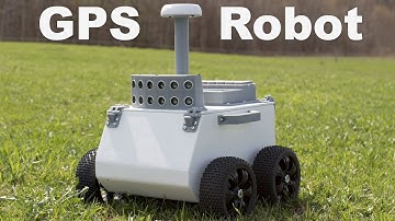 GPS navigation robot - Two waypoints