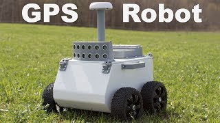 GPS navigation robot - Two waypoints